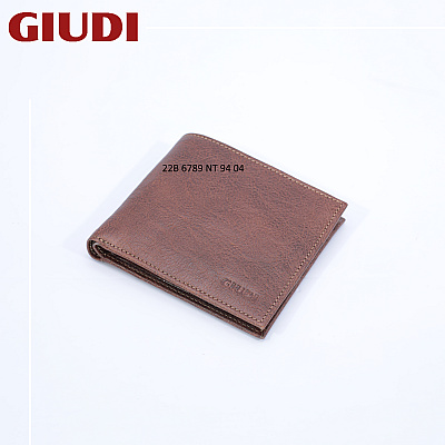 FW2022 GIUDI MEN LEATHER WALLET 22B 6789 NT 94 04	